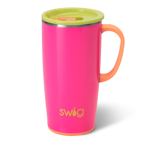 Swig Life 22oz Tutti Frutti Insulated Travel Mug with Handle