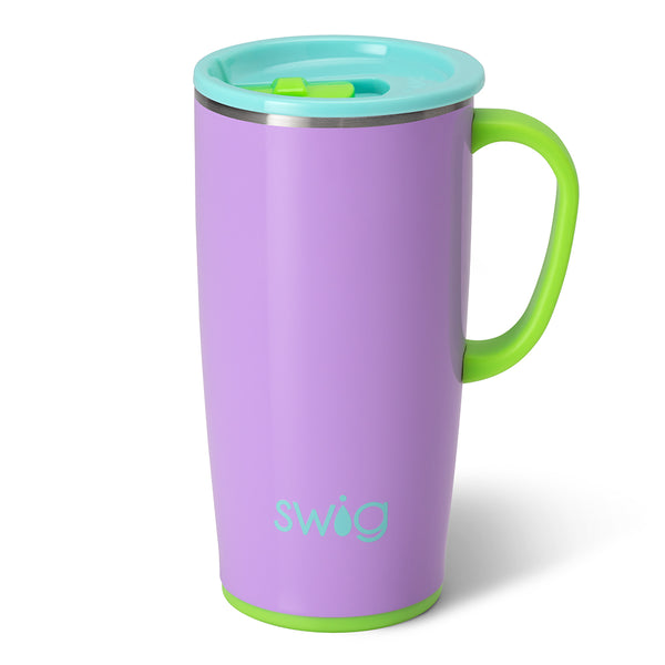 Swig Life 22oz Ultra Violet Insulated Travel Mug with Handle