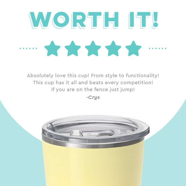 Swig Life customer review on 22oz Shimmer Buttercup Tumbler - Worth it