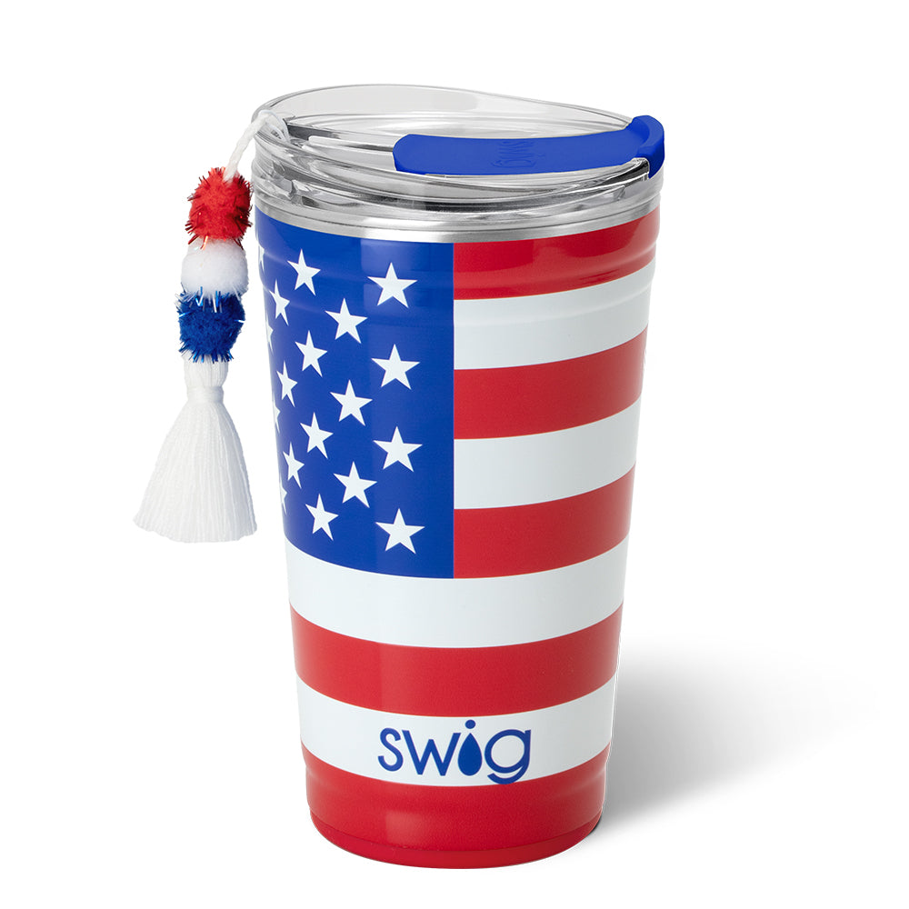 All American 24oz Insulated Party Cup - Swig Life
