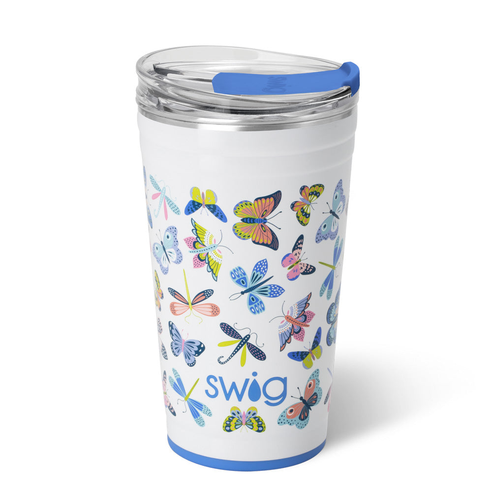 Swig Life 24oz Butterfly Bliss Insulated Party Cup