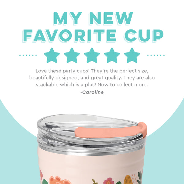 Swig Life customer review on Full Bloom Insulated 24oz Party Cup - My New Favorite Cup