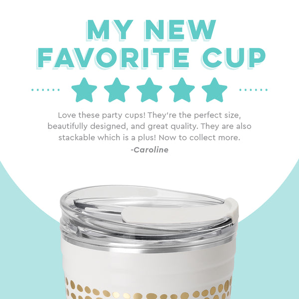 Swig Life customer review on Glamazon Gold Insulated 24oz Party Cup - My New Favorite Cup