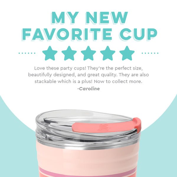Swig Life customer review on Good Vibrations Insulated 24oz Party Cup - My New Favorite Cup