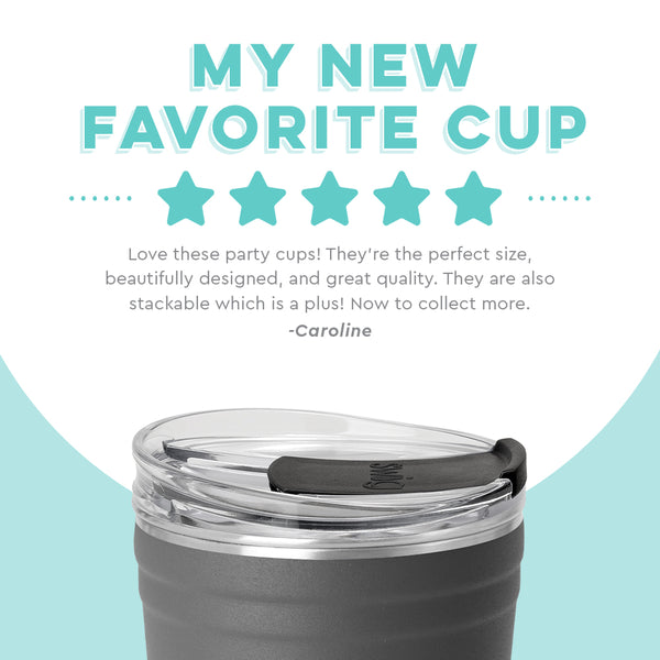 Swig Life customer review on Grey Insulated 24oz Party Cup - My New Favorite Cup