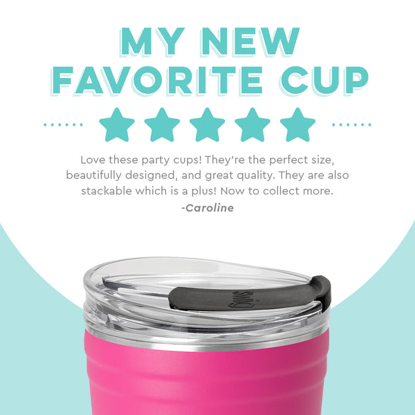 Swig Life customer review on Hot Pink Insulated 24oz Party Cup - My New Favorite Cup