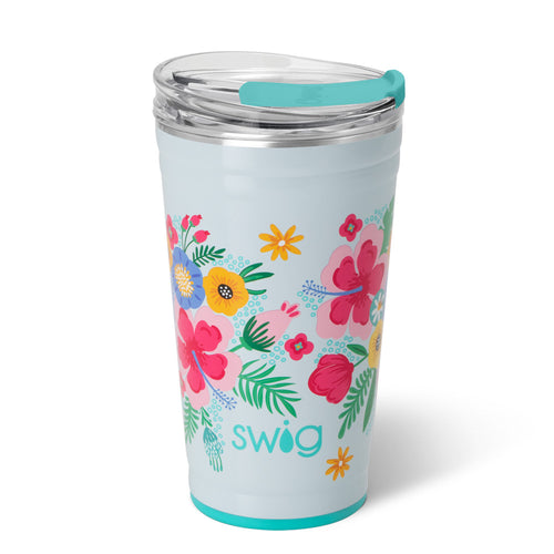 Swig Life 24oz Island Bloom Insulated Party Cup