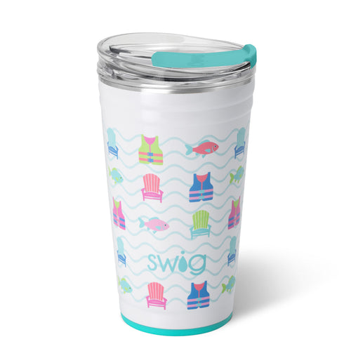 Swig Life 24oz Lake Girl Insulated Party Cup
