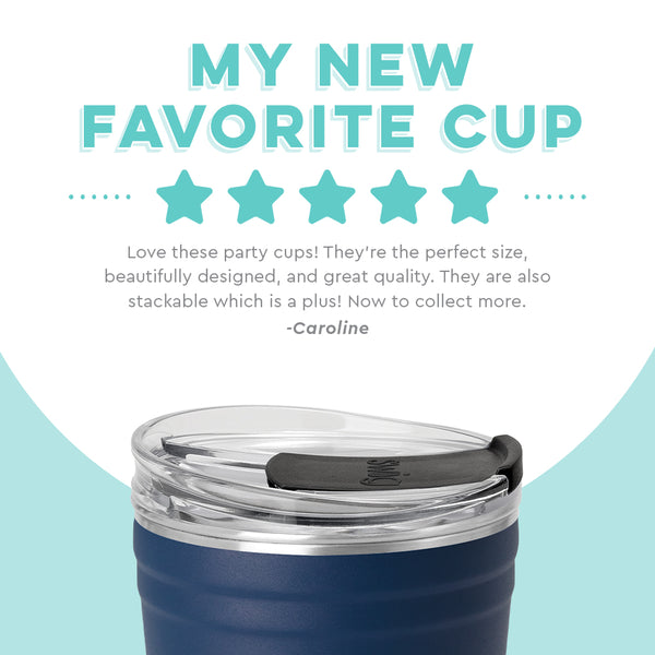 Swig Life customer review on Navy Insulated 24oz Party Cup - My New Favorite Cup