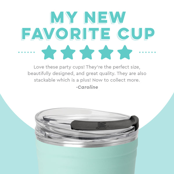 Swig Life customer review on Sea Glass Insulated 24oz Party Cup - My New Favorite Cup