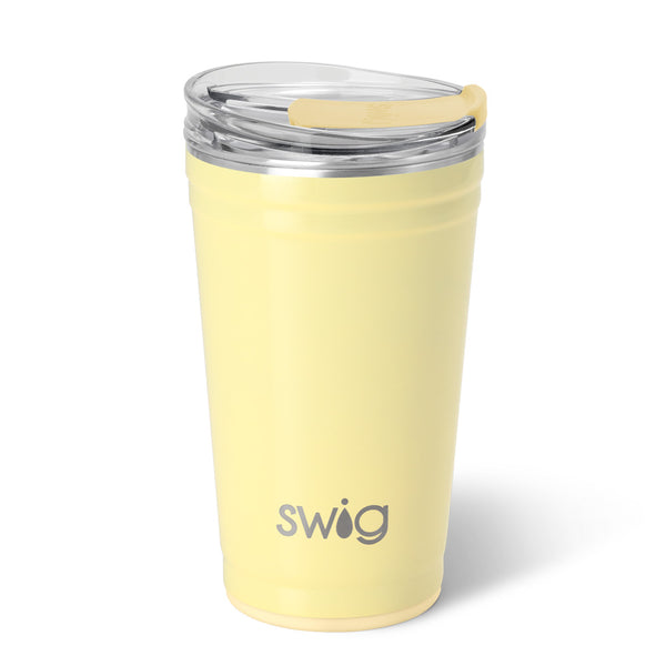 Swig Life 24oz Shimmer Buttercup Insulated Party Cup