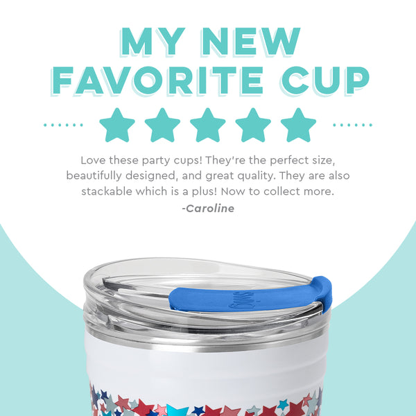 Swig Life customer review on Star Spangled 24oz Party Cup - My New Favorite Cup