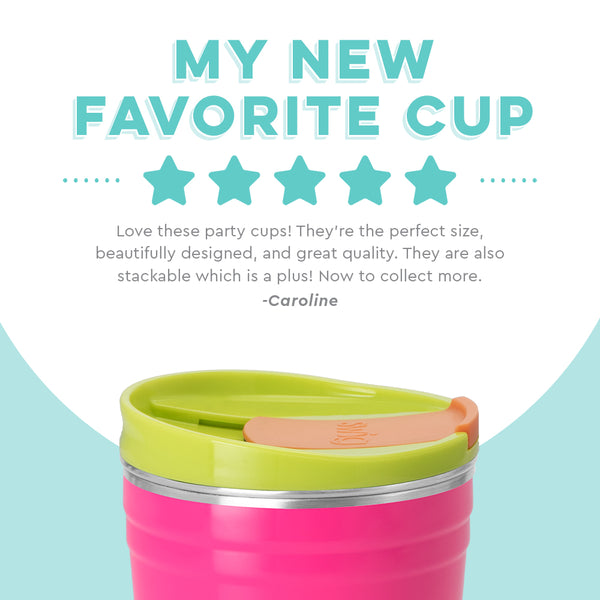 Swig Life customer review on Tutti Frutti Insulated 24oz Party Cup - My New Favorite Cup