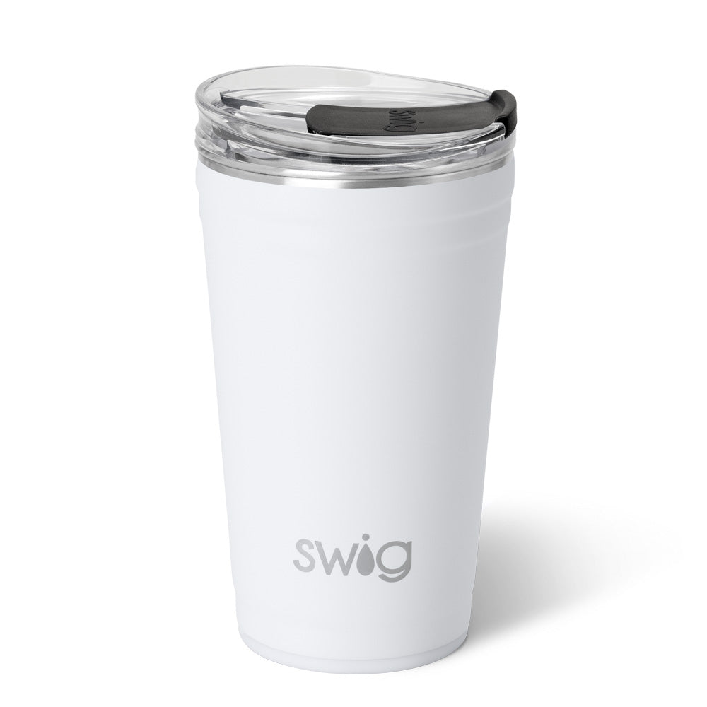 24 oz Party Cup White