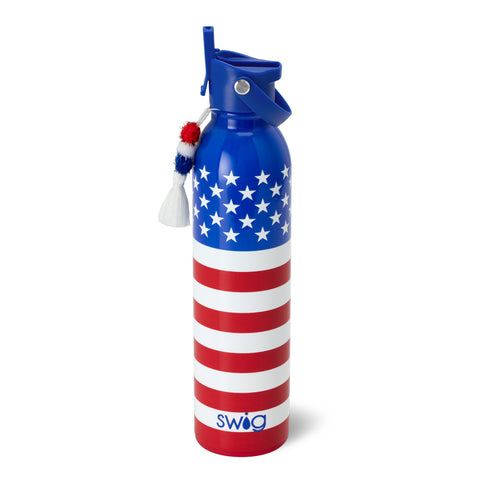 All American Flip + Sip Slim Tumbler (12oz)