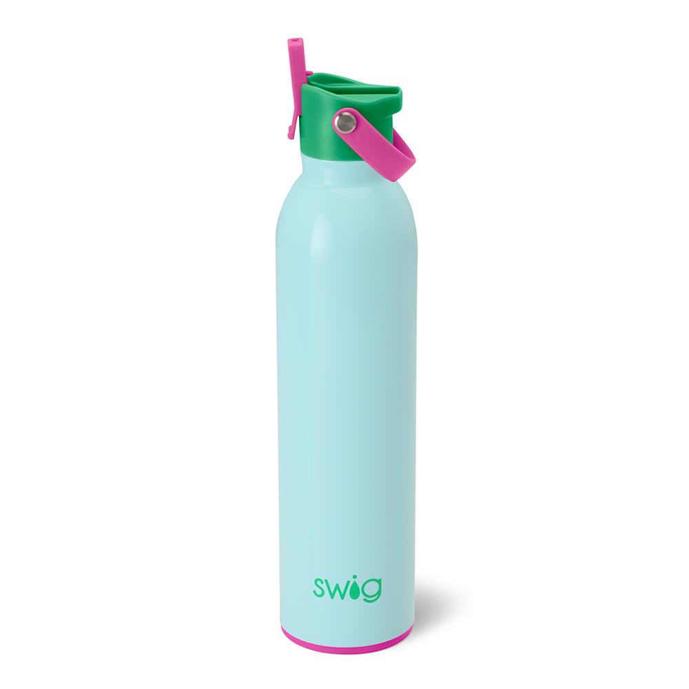 24 oz Slim Fit Water Bottles with Flip Straw - Digital