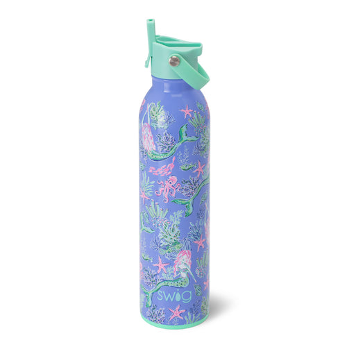 Swig Life 26oz Under the Sea Insulated Flip + Sip Cap Water Bottle
