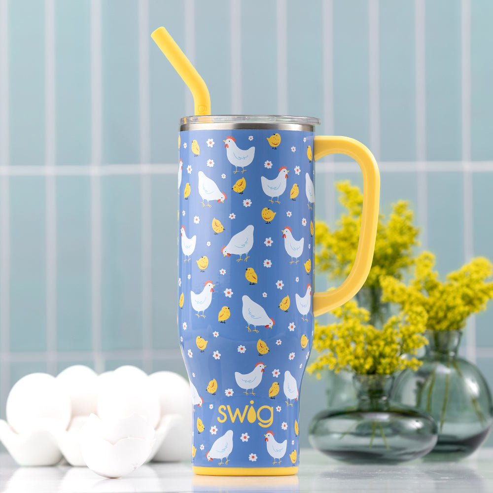 Chicks Dig It 30oz Mega Mug With Handle Swig Life Chicks dig it 30oz mega mug with handle swig life