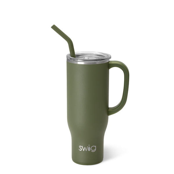 Swig Life 30oz Olive Insulated Mega Mug with Handle