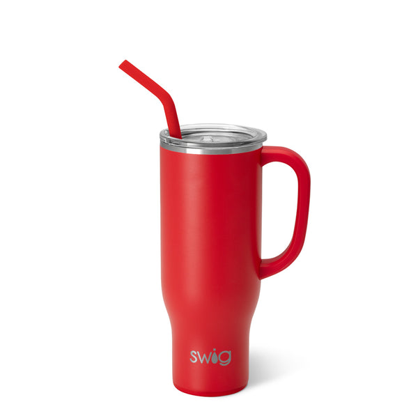 Swig Life 30oz Red Insulated Mega Mug with Handle