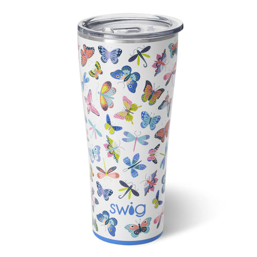 Swig Life 32oz Butterfly Bliss Insulated Tumbler