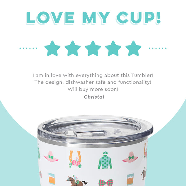 Swig Life customer review on 32oz Derby Day Tumbler - Love my cup