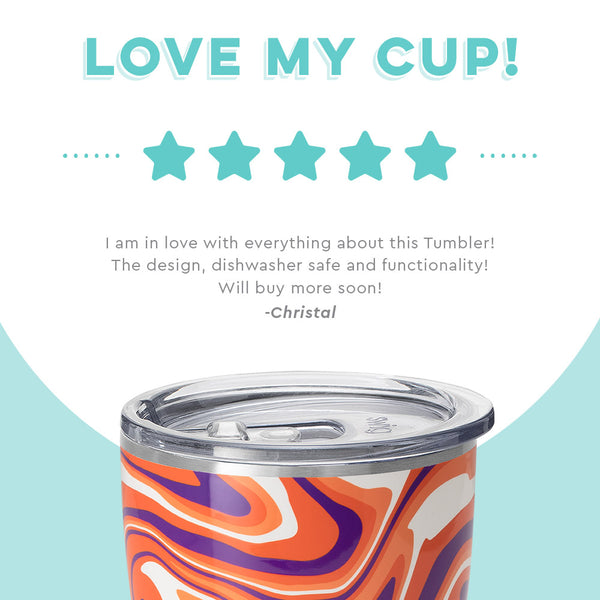 Fanzone Orange + Purple Tumbler (32oz)
