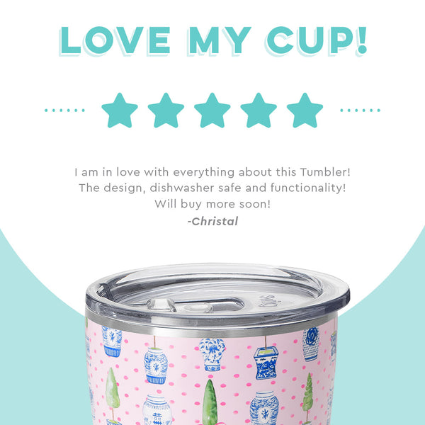Swig Life customer review on 32oz Ginger Jars Tumbler - Love my cup
