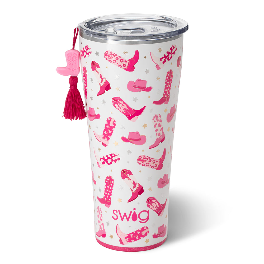 Swig Life 32oz Let's Go Girls Insulated Tumbler with Tassle