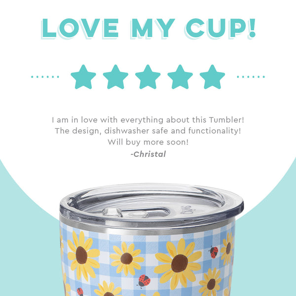 Swig Life customer review on 32oz Picnic Basket Tumbler - Love my cup