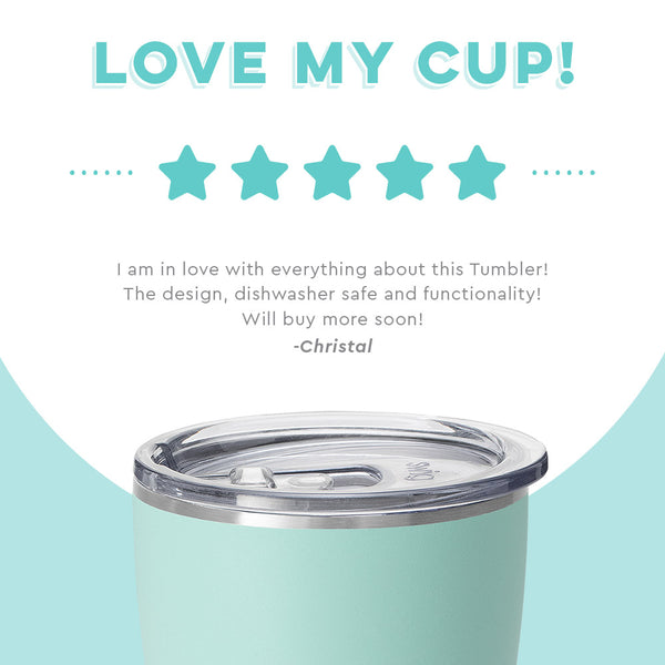Swig Life customer review on 32oz Sea Glass Tumbler - Love my cup