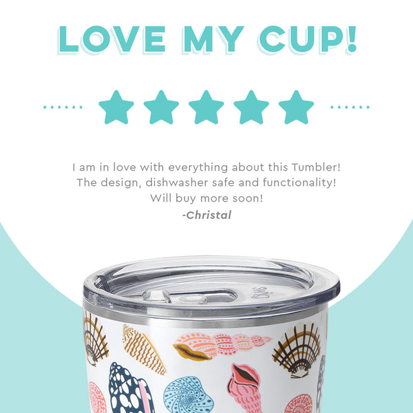Swig Life customer review on 32oz Sea La Vie Tumbler - Love my cup