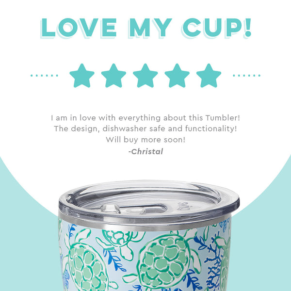 Swig Life customer review on 32oz Shell Yeah Tumbler - Love my cup