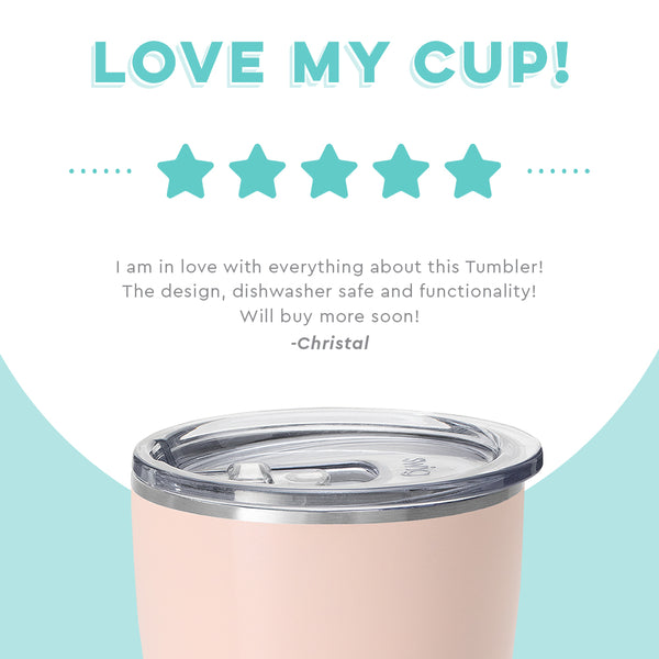 Swig Life customer review on 32oz Shimmer Ballet Tumbler - Love my cup