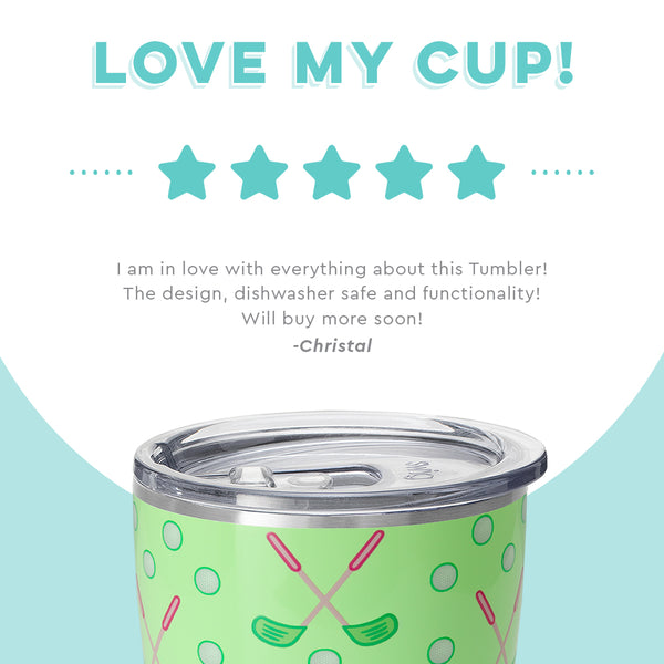 Swig Life customer review on 32oz Tee Time Tumbler - Love my cup