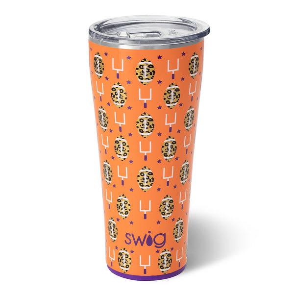 Touchdown Orange + Purple Tumbler (32oz)