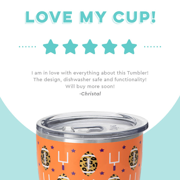 Touchdown Orange + Purple Tumbler (32oz)
