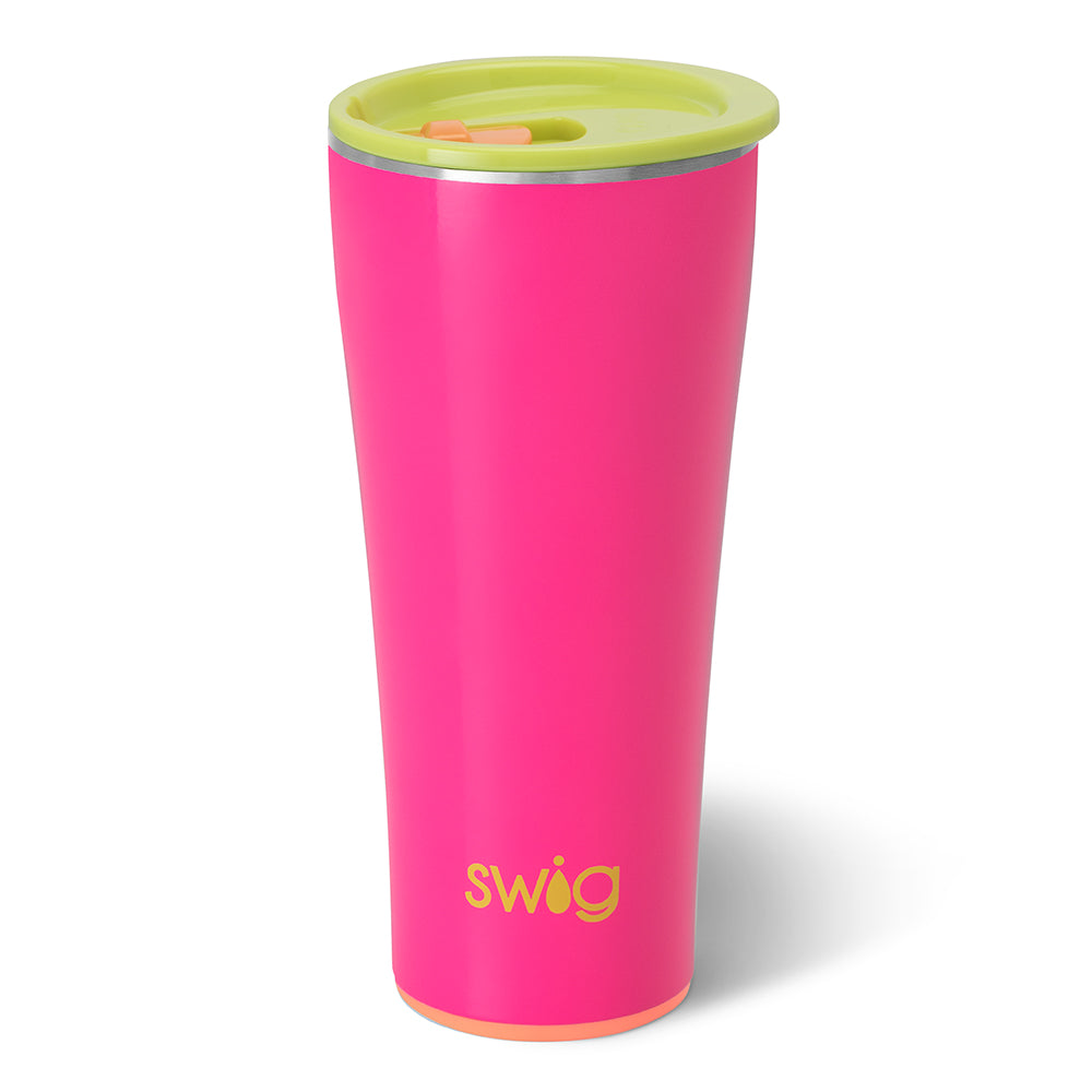 Stainless Steel Tumbler & Straw With Life is Short Make It Sweet
