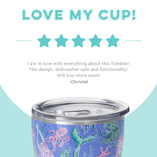 Swig Life customer review on 32oz Under the Sea Tumbler - Love my cup