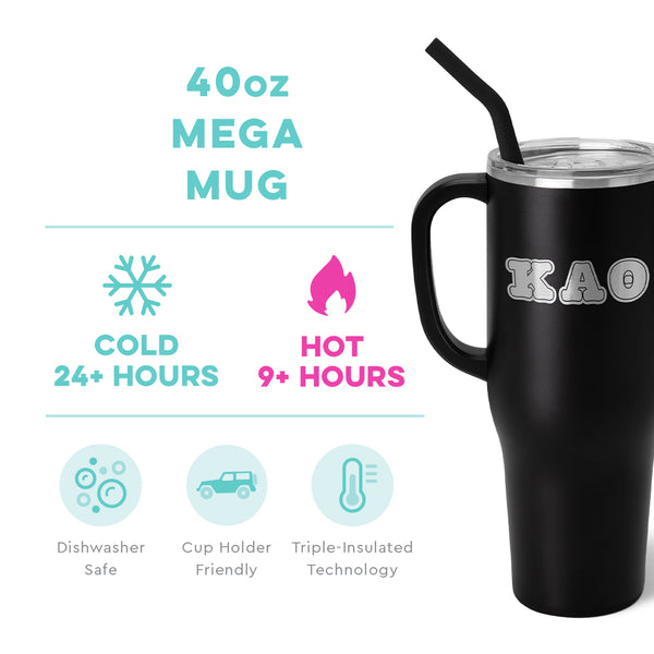 Kappa Alpha Theta Mega Mug (40oz)