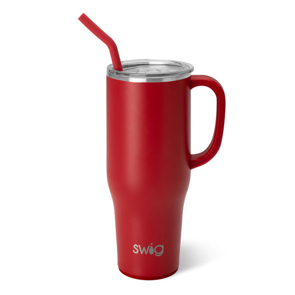 Swig Life 40oz Crimson Insulated Mega Mug with Handle