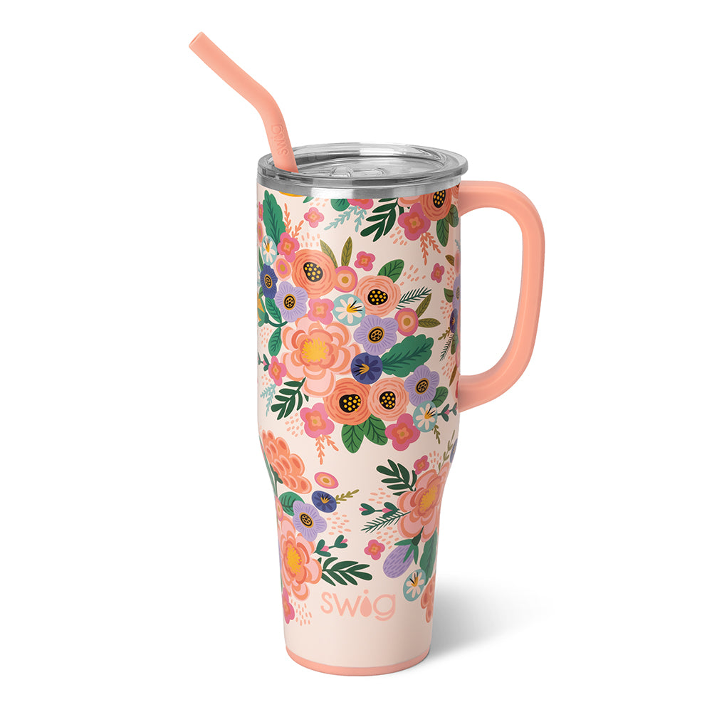 Swig Life 40oz Full Bloom Insulated Mega Mug with Handle