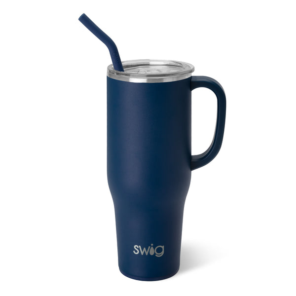 Swig Life 40oz Navy Insulated Mega Mug with Handle