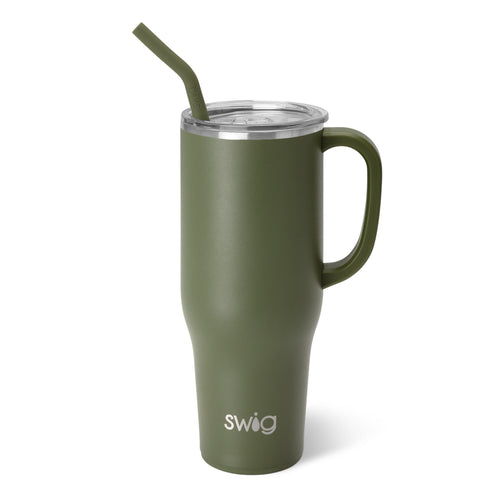 Swig Life 40oz Olive Insulated Mega Mug with Handle