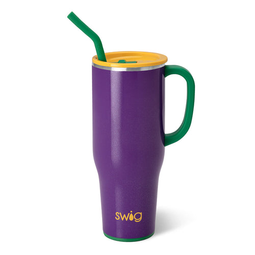 Swig Life 40oz Pardi Gras Insulated Mega Mug with Handle