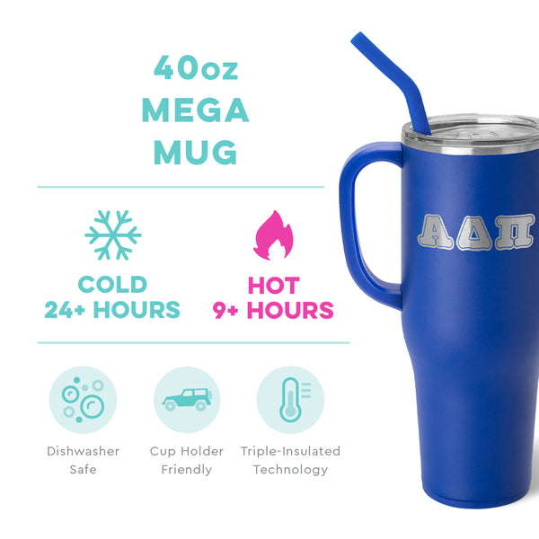 Alpha Delta Pi Mega Mug (40oz)