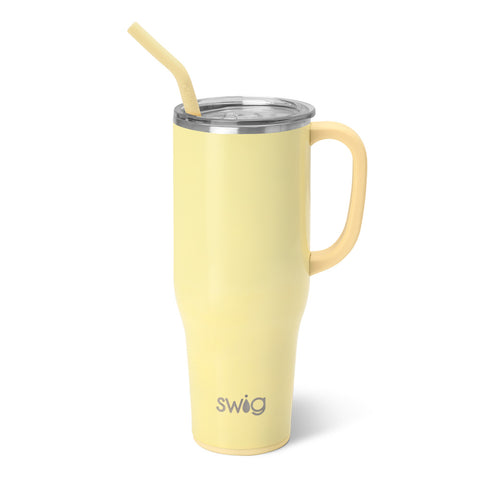 Shimmer White Mega Mug (40oz)