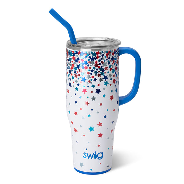 Swig Life 40oz Star Spangled Insulated Mega Mug with Handle