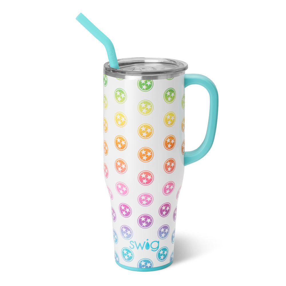 Hospital Mug With Straw, Retro Mega Mug, Jumbo Thermos Tumbler