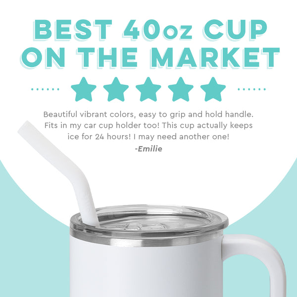White Mega Mug (40oz)
